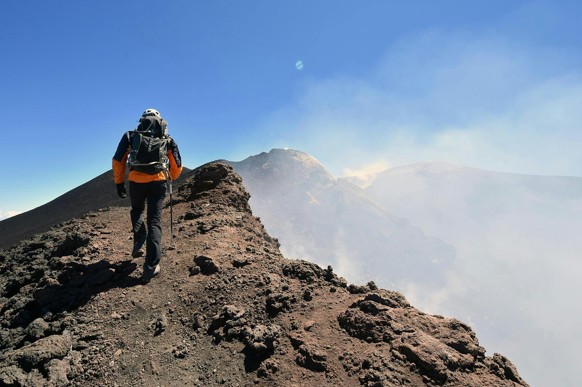 Etna summit craters trekking