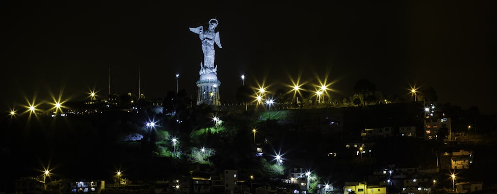 Nocna wycieczka Quito z transferami