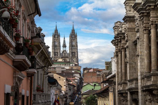 Passeio de bonde em Quito