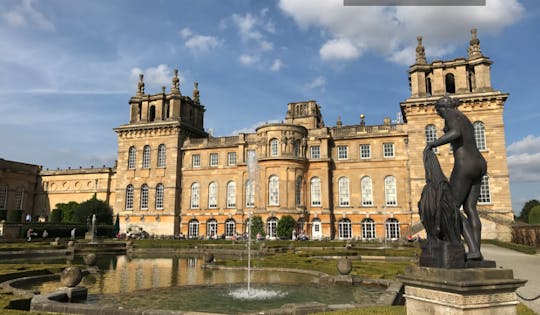 Transfert privé de Southampton à Londres via Oxford et le palais de Blenheim