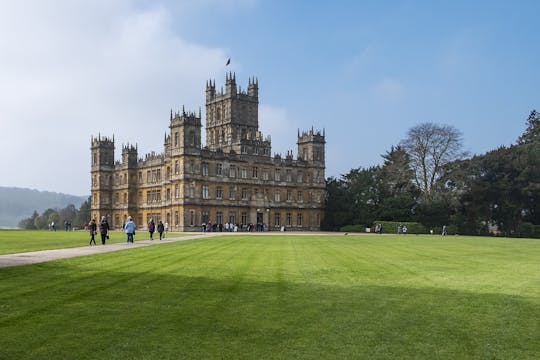 Transfert privé de Southampton à Londres via les lieux de tournage du château de Highclere et de Downton Abbey