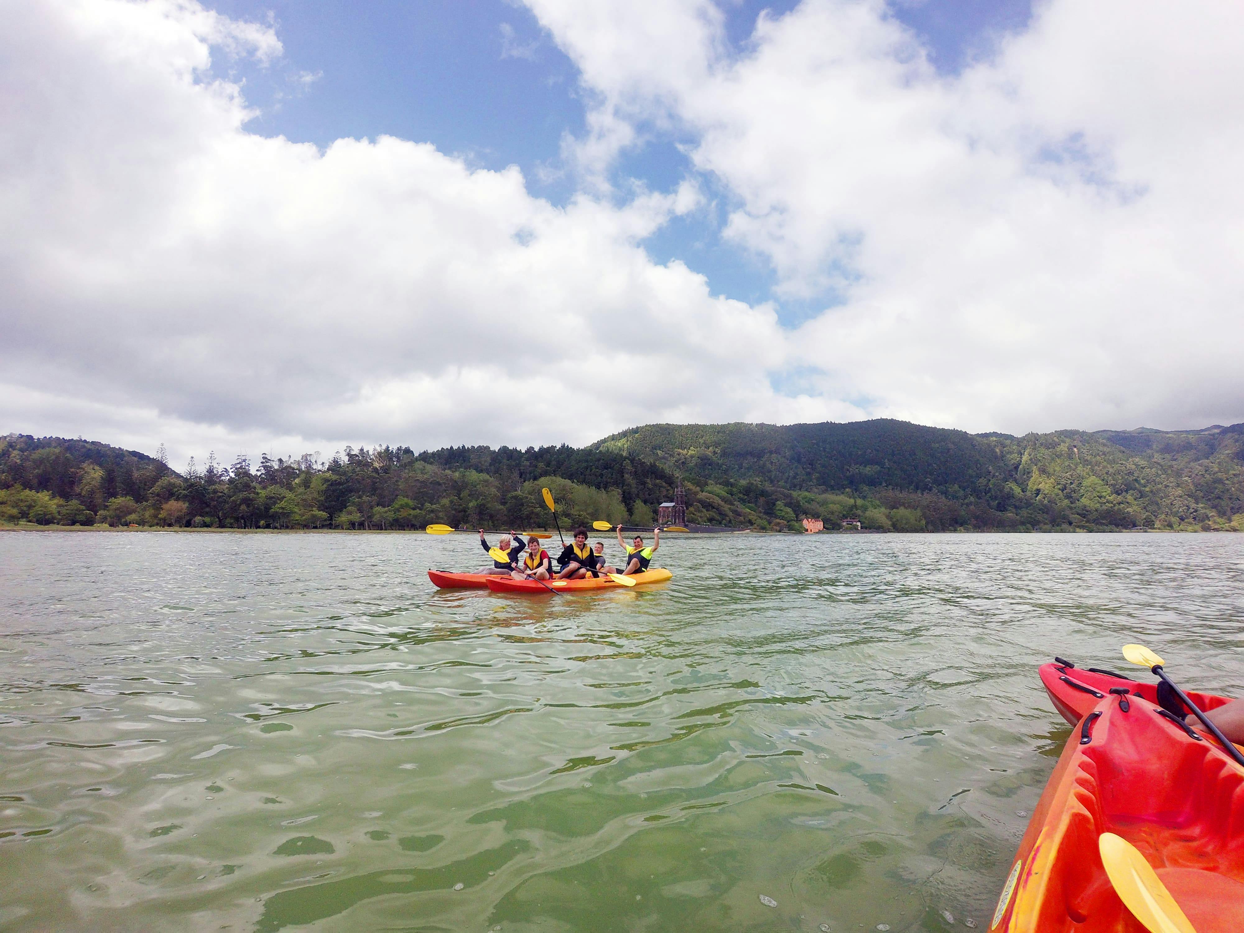 Furnas Canoeing & Mountain Biking Tour