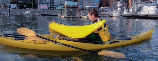 Kayak rolling course in Lysaker