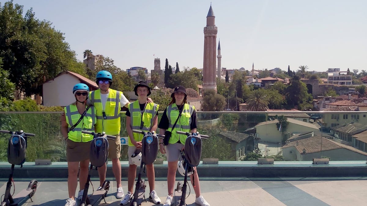 Antalya E-scooter Half-day Tour