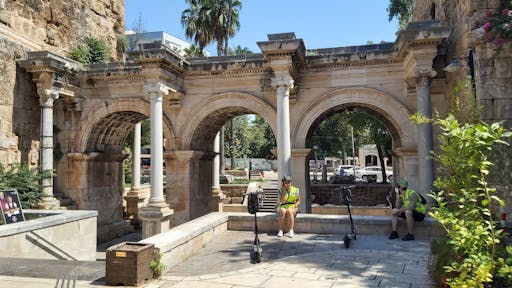 Antalya E-scooter Half-day Tour