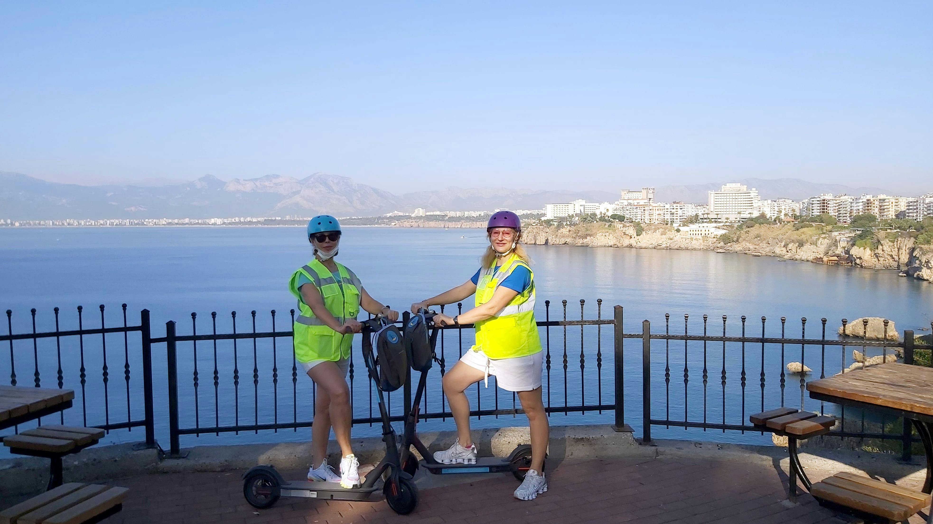 Antalya E-scooter Half-day Tour