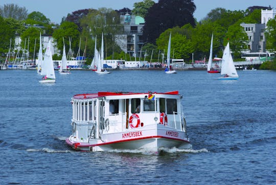 Alster tour on the water in Hamburg