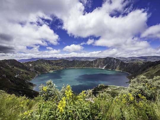 Quilotoa en Cotopaxi vulkanen dagtour met transfers