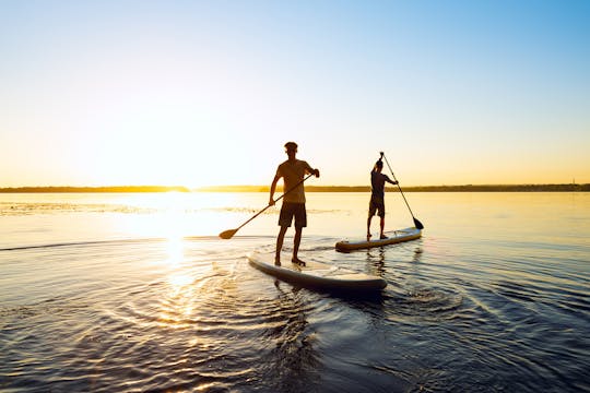 Corso per principianti di SUP ad Aker Brygge