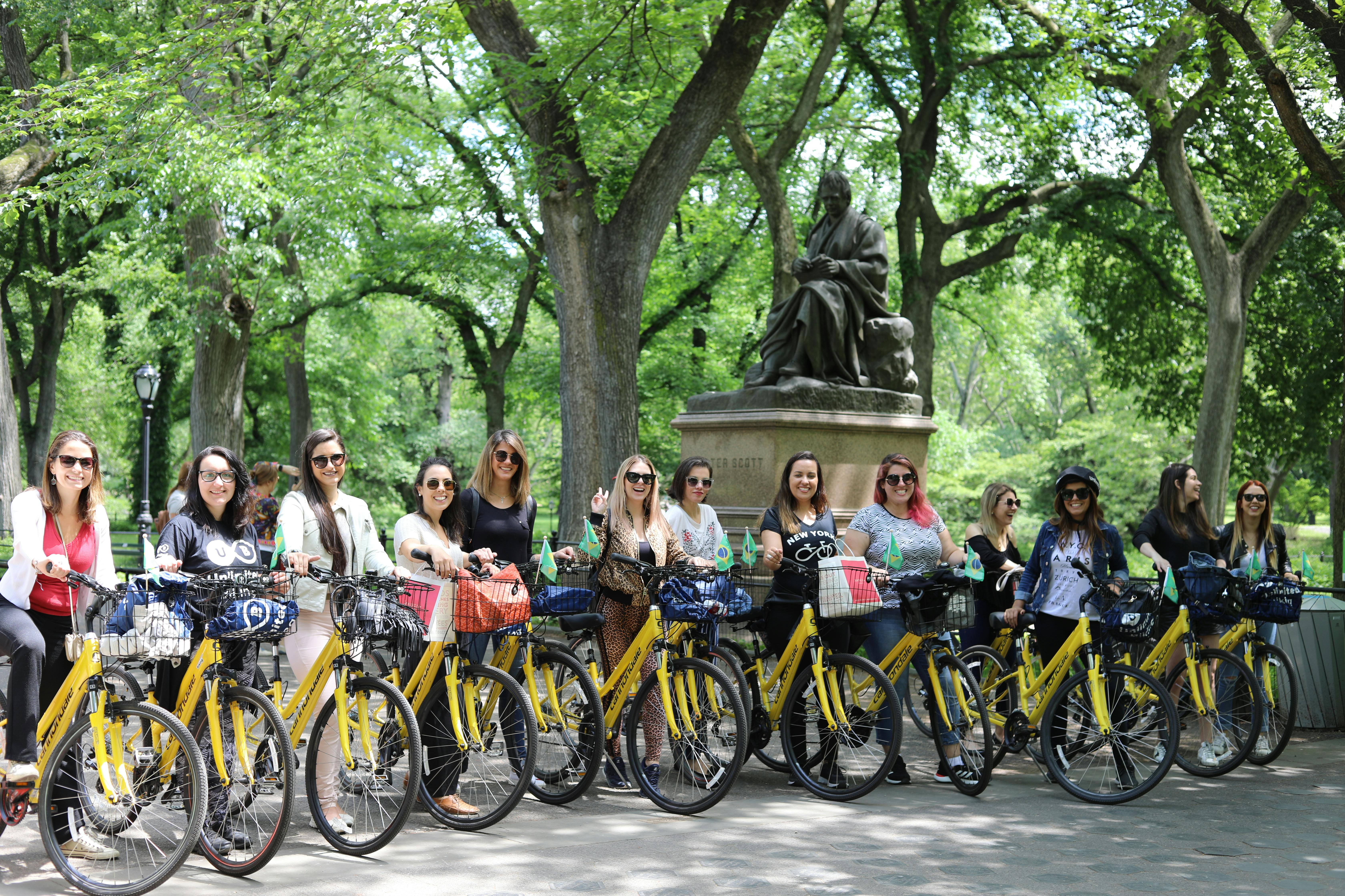 Private Central Park guided bike tour