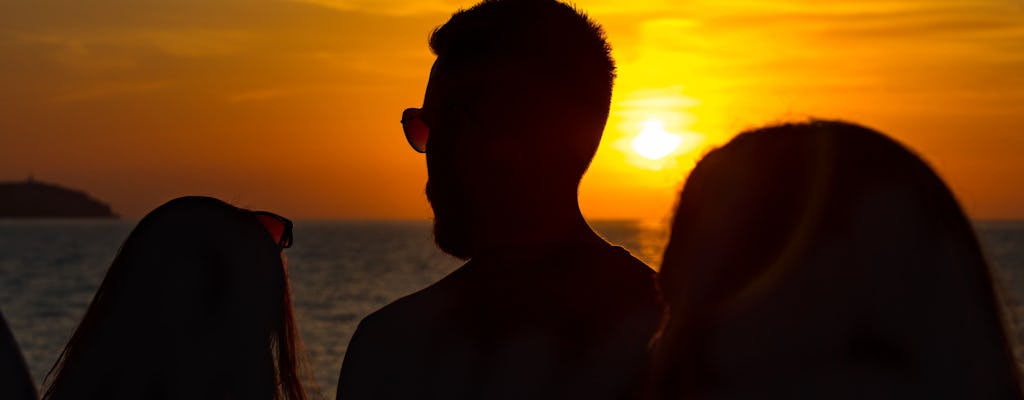 Rejs o zachodzie słońca na wyspę Kelyfos