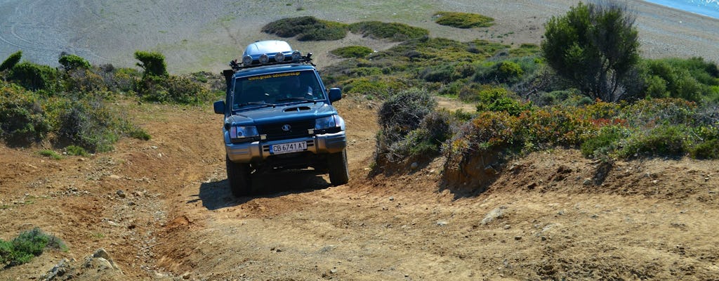 Safari samochodem z napędem 4x4 po półwyspie Chalkidiki