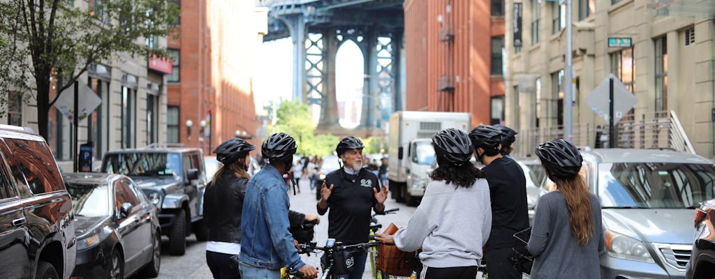 Private Brooklyn Bridge guided bike tour