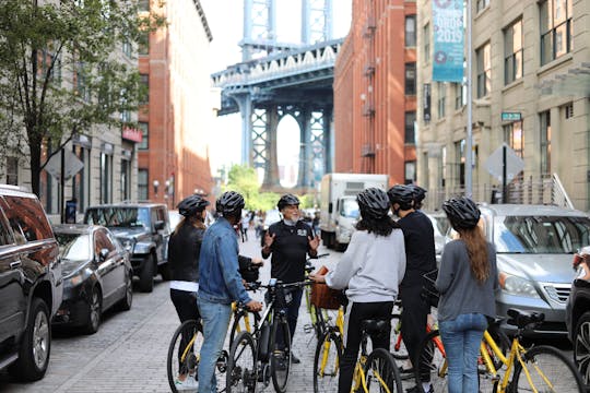Visite guidée à vélo privée du pont de Brooklyn