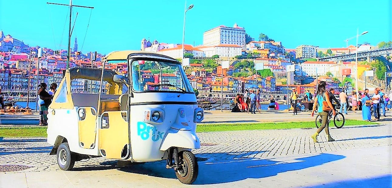Opdag Porto på halvdagstur med tuk-tuk