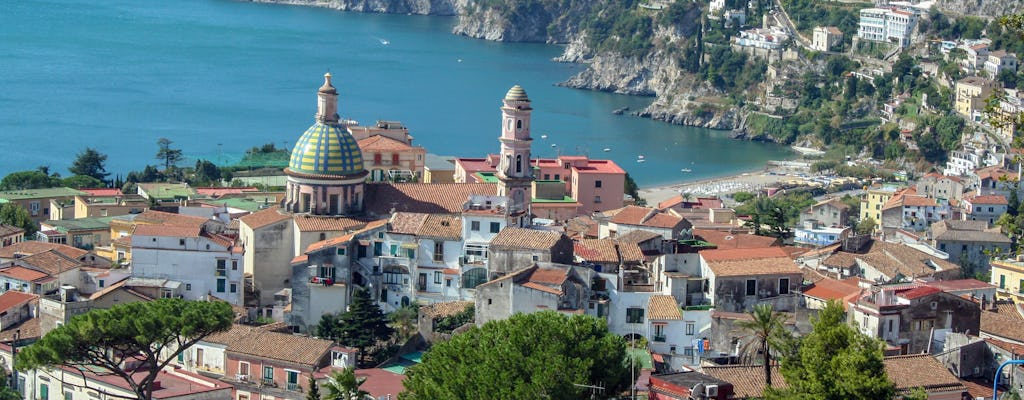 Visita guiada a Vietri e Cetara de Salerno com brunch e degustação de vinhos