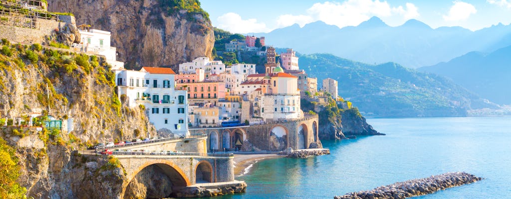 Excursion d'une journée à Ravello, Amalfi et Positano au départ de Salerne