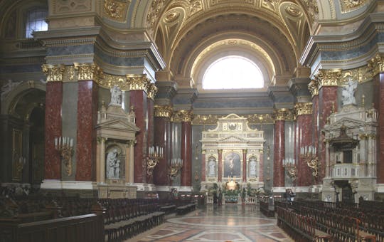 Bilhete de entrada escoltado sem fila para a Basílica de Santo Estêvão em Budapeste