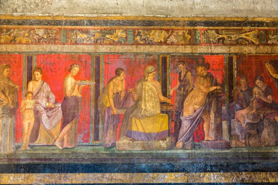 Altes archäologisches und gastronomisches Erlebnis in Pompeji