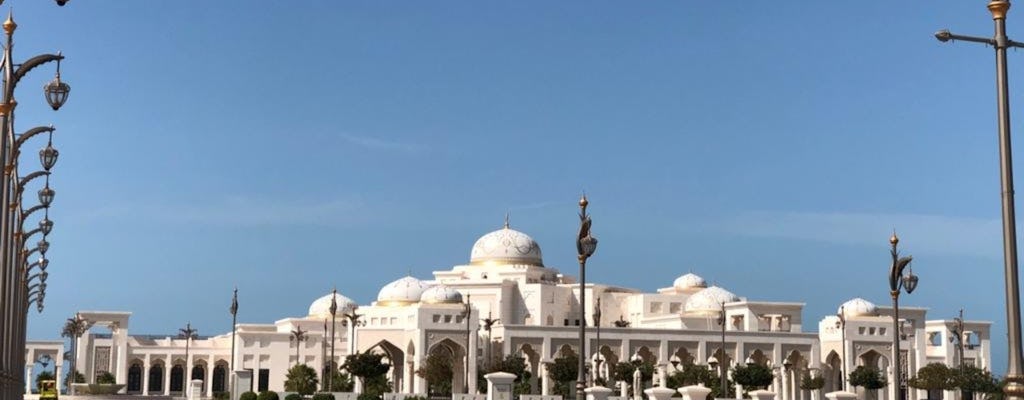 Tour privato di Abu Dhabi con visita a Qasr Al Watan