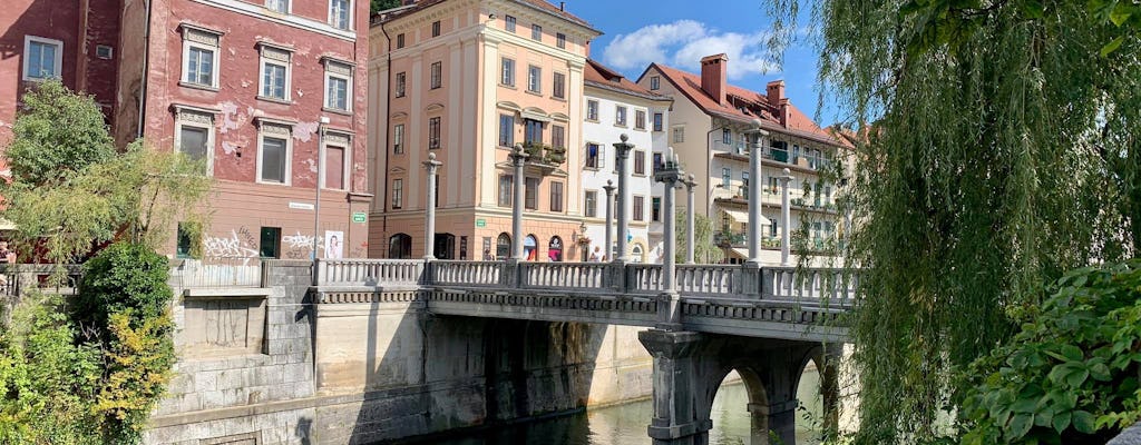 Jeu et visite d'exploration de la ville de Ljubljana