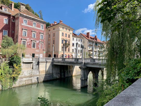 Ljubljana city exploration game and tour