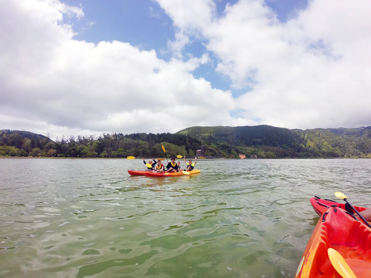 Furnas Canoeing & Mountain Biking Tour