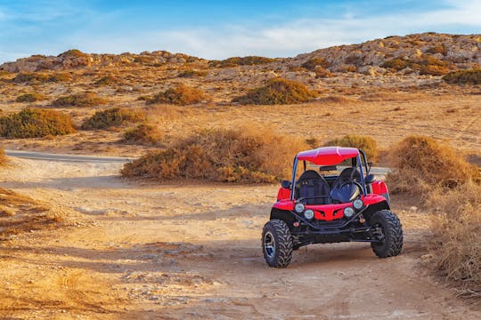 Sand buggy morning experience in the Sahara of Hurghada