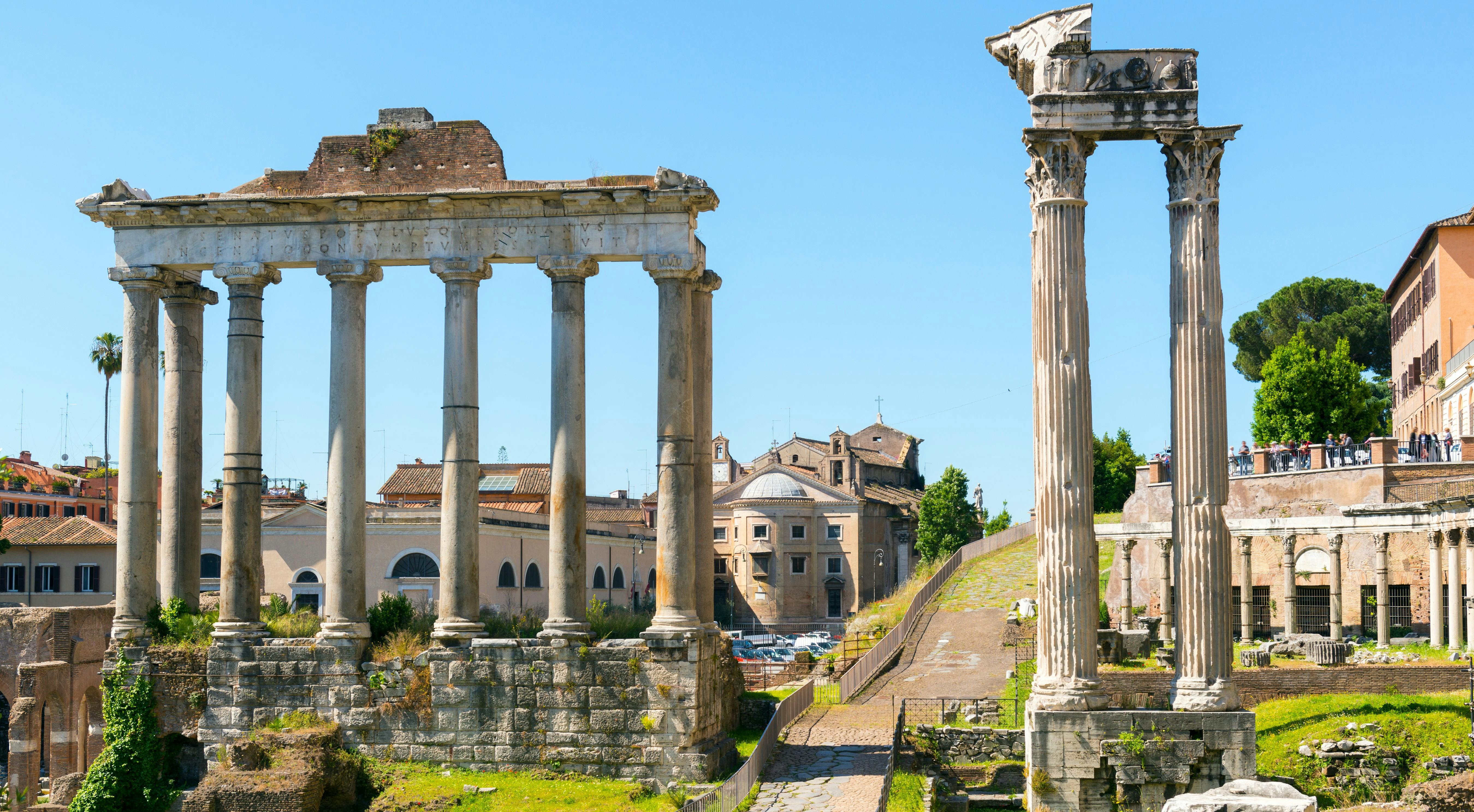 Selbstgeführte Audiotour durch das Forum Romanum