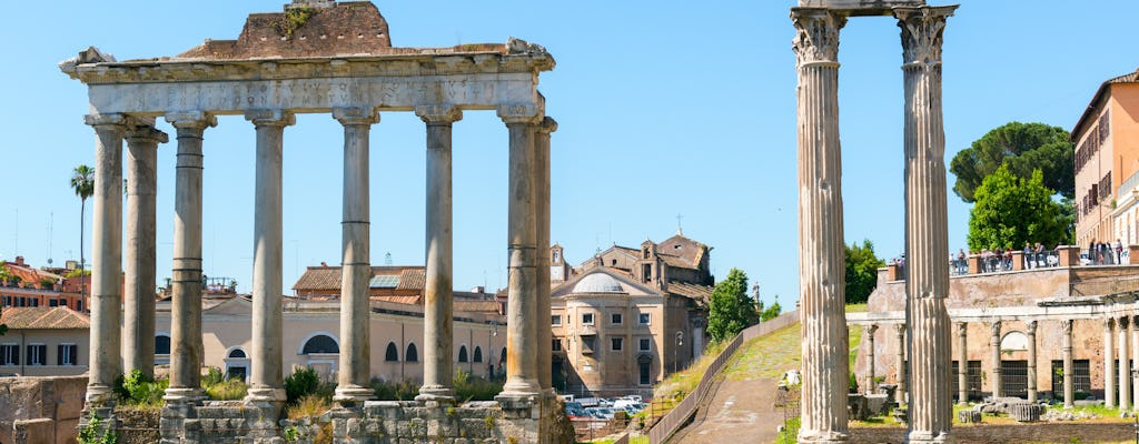 Visita autoguiada al Foro Romano con comentarios de audio