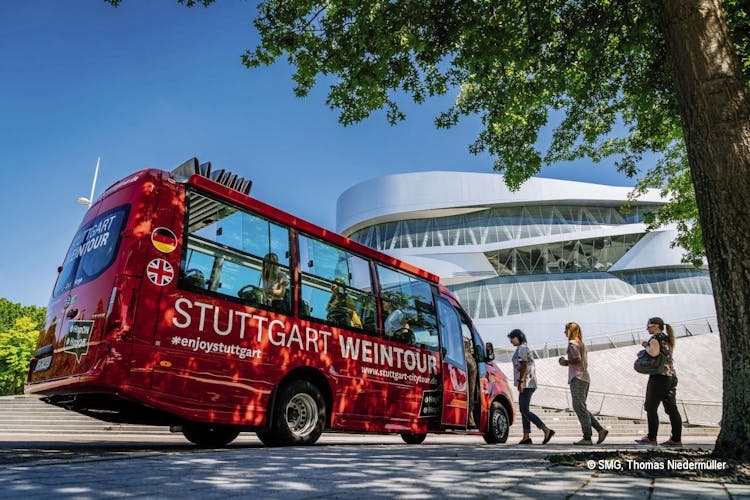 24-hour Stuttgart hop-on hop-off bus winetour