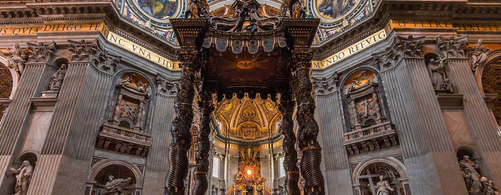 Virtual tour of St. Peter's Basilica from home
