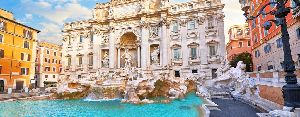 Trevi Fountain and its underground private tour