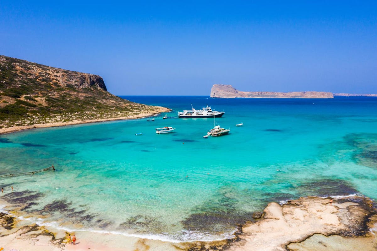 Wycieczka z przewodnikiem po lagunie Gramvousa i Balos z Chanii