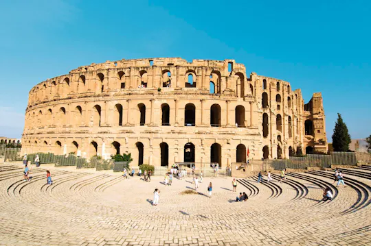 Excursión al Coliseo de El Jem con crucero en barco pirata