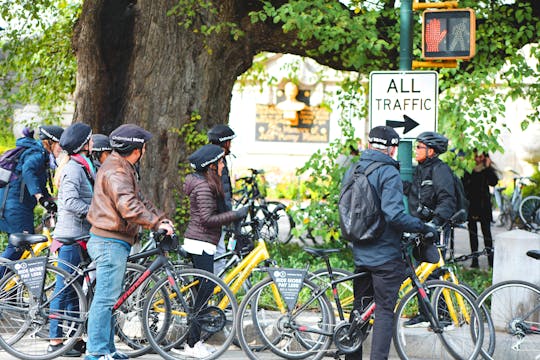 Visita guiada en bicicleta al Central Park con mapa.