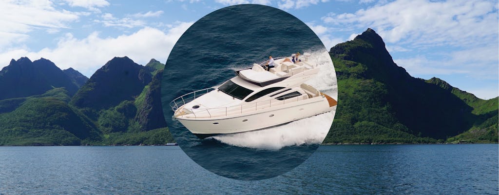 Private fishing experience in Tromsø in a luxury yacht