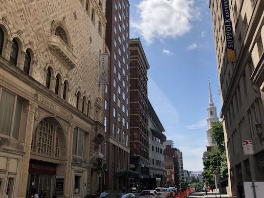 Verkenningsspel en rondleiding door het stadscentrum van Boston