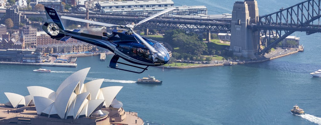 Sydney harbour 20 minutes scenic flight