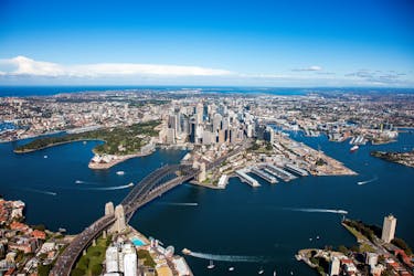 Voo panorâmico de Sydney Harbour – tour privado de 20 minutos