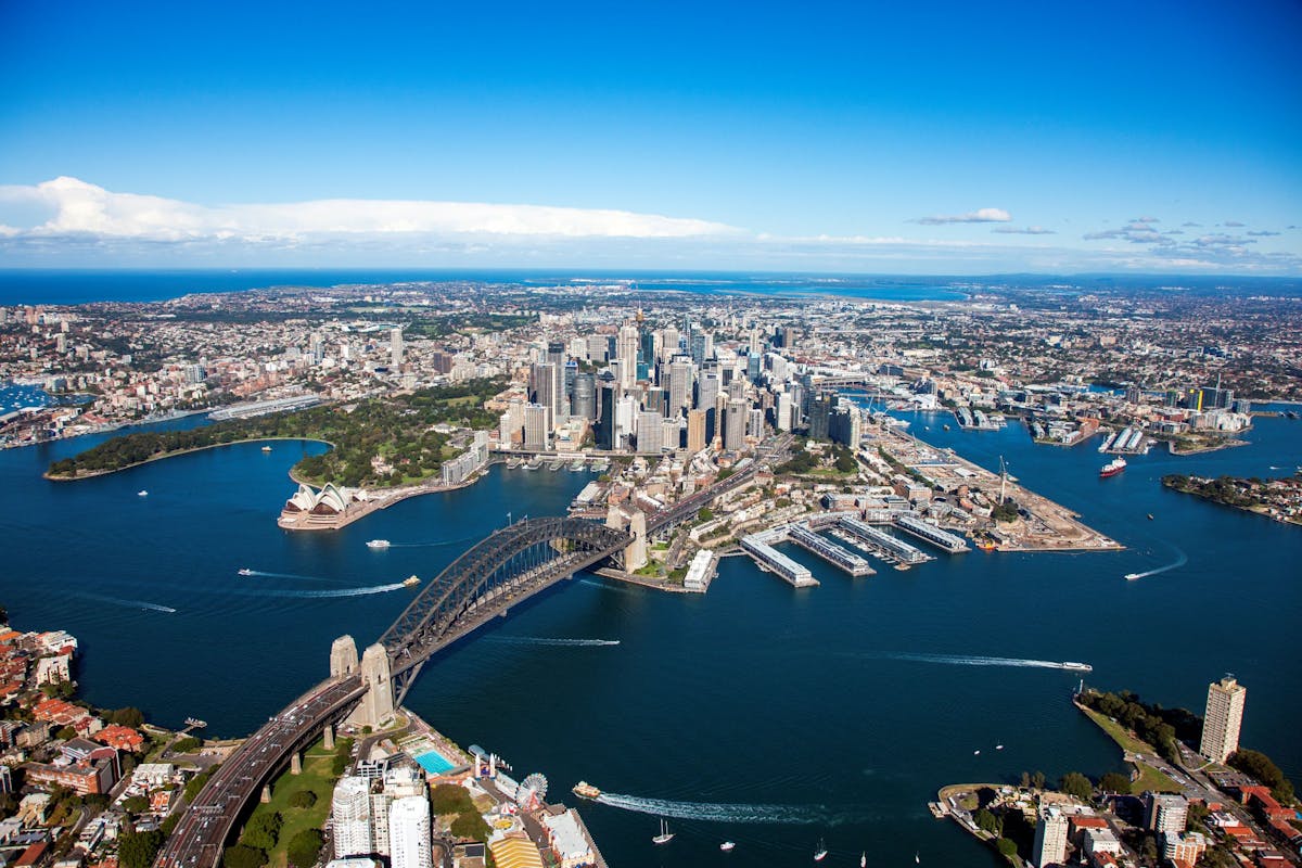 Rondvlucht over de haven van Sydney - privérondleiding van 20 minuten