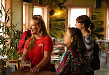 Bar scene of Melbourne tour