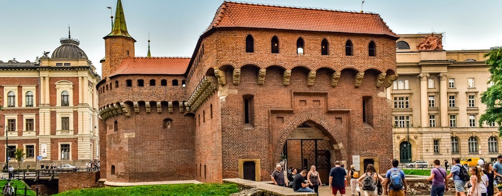 Il centro storico di Cracovia evidenzia il tour privato con la collina e la cattedrale del Wawel