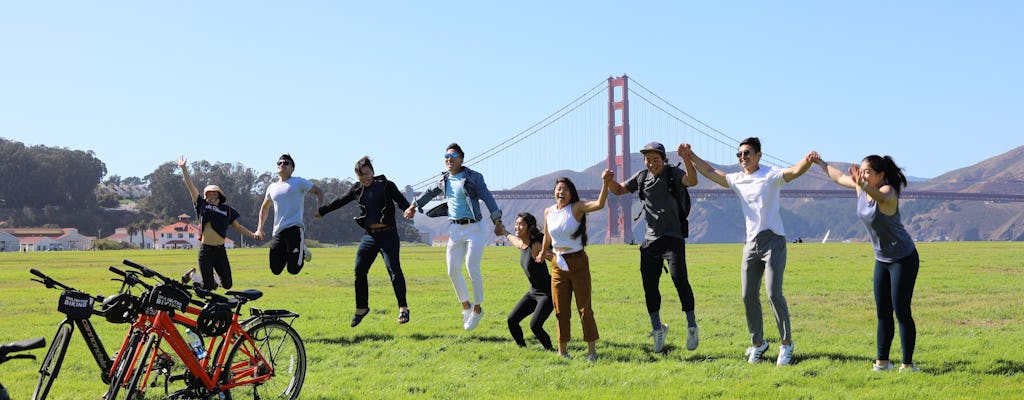 Wycieczka rowerowa z przewodnikiem po moście Golden Gate