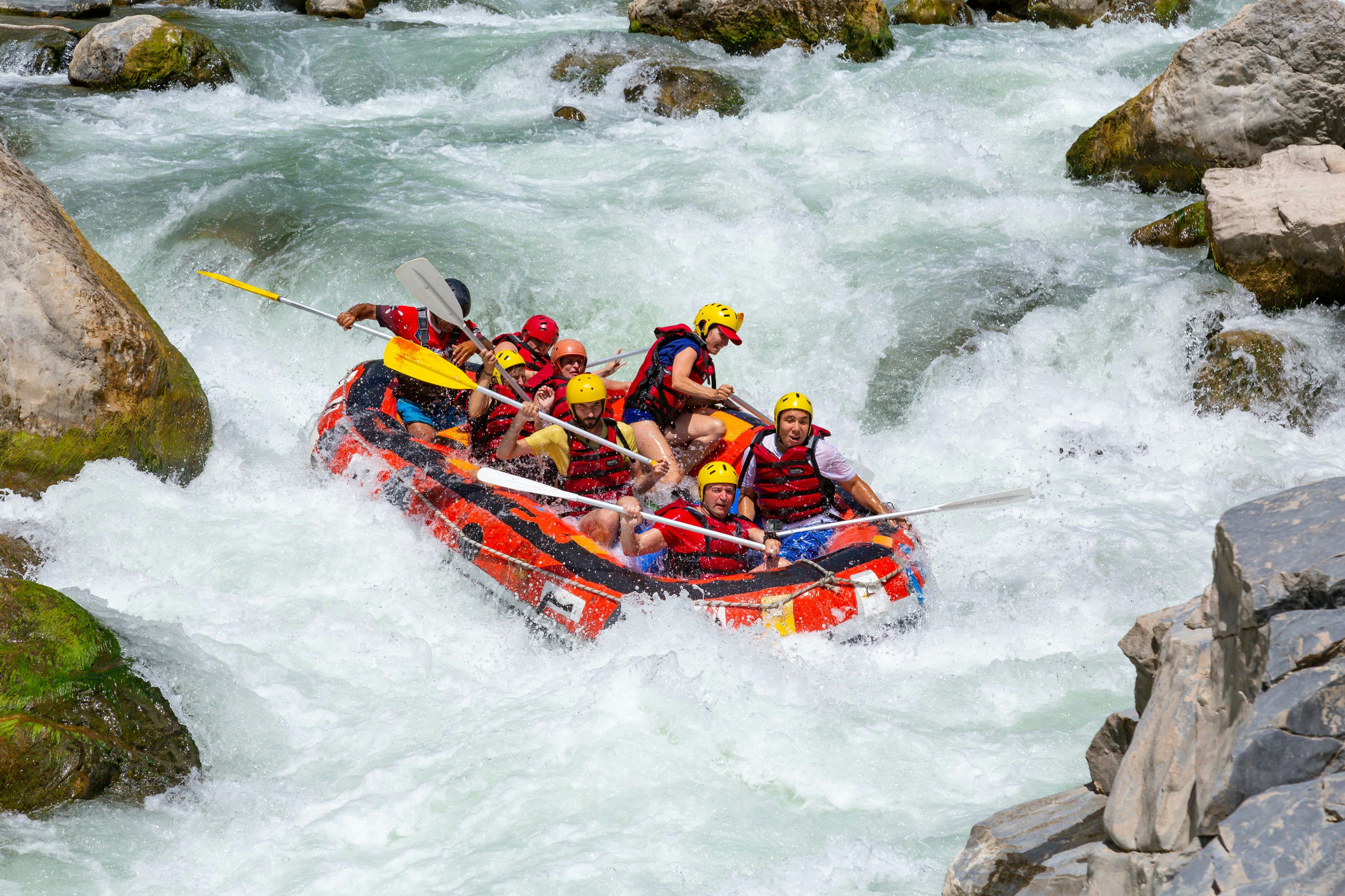 Descente de rafting sur la rivière Dalaman