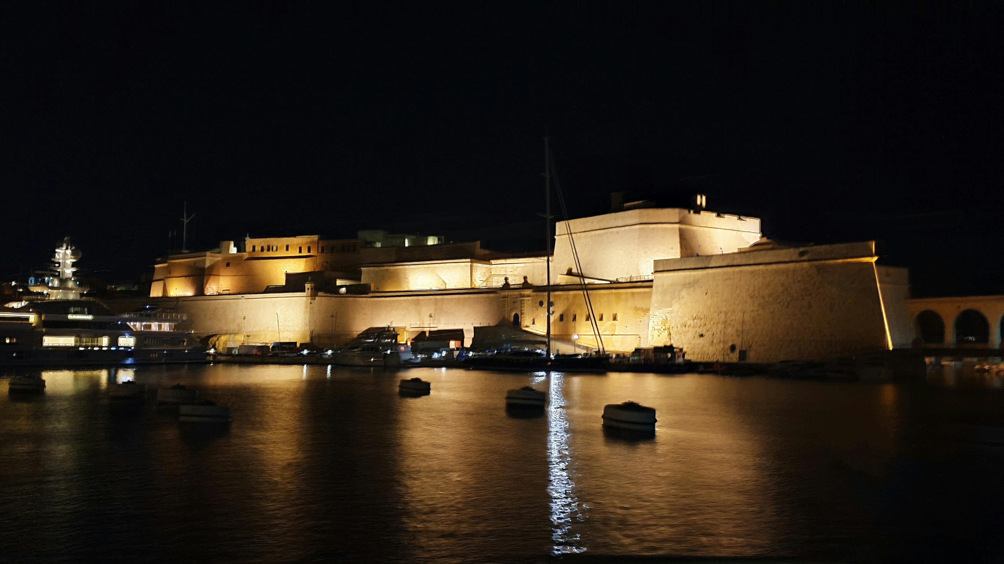 Valetta Two Harbours Cruise by Night
