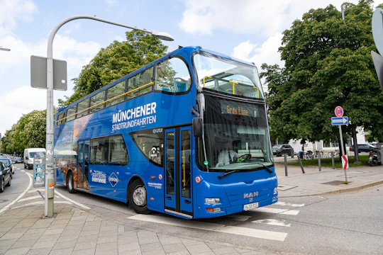 24-hour grand hop-on hop-off bus tour of Munich