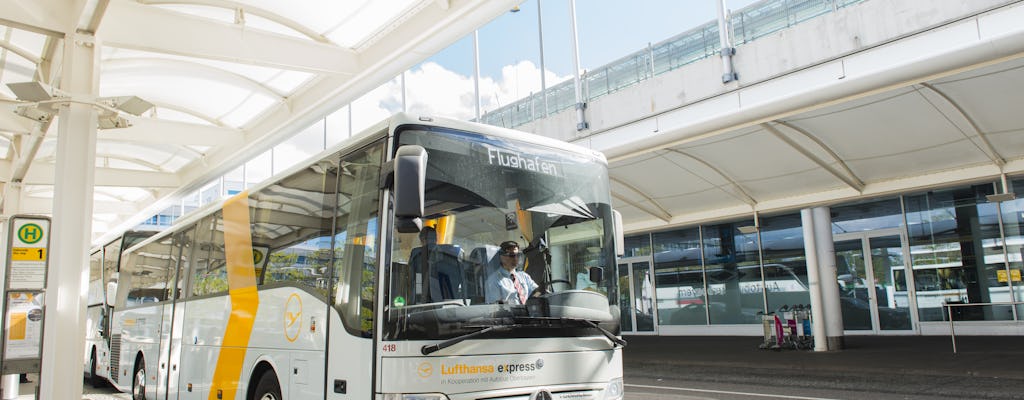 Lufthansa airport bus to and from Munich city center