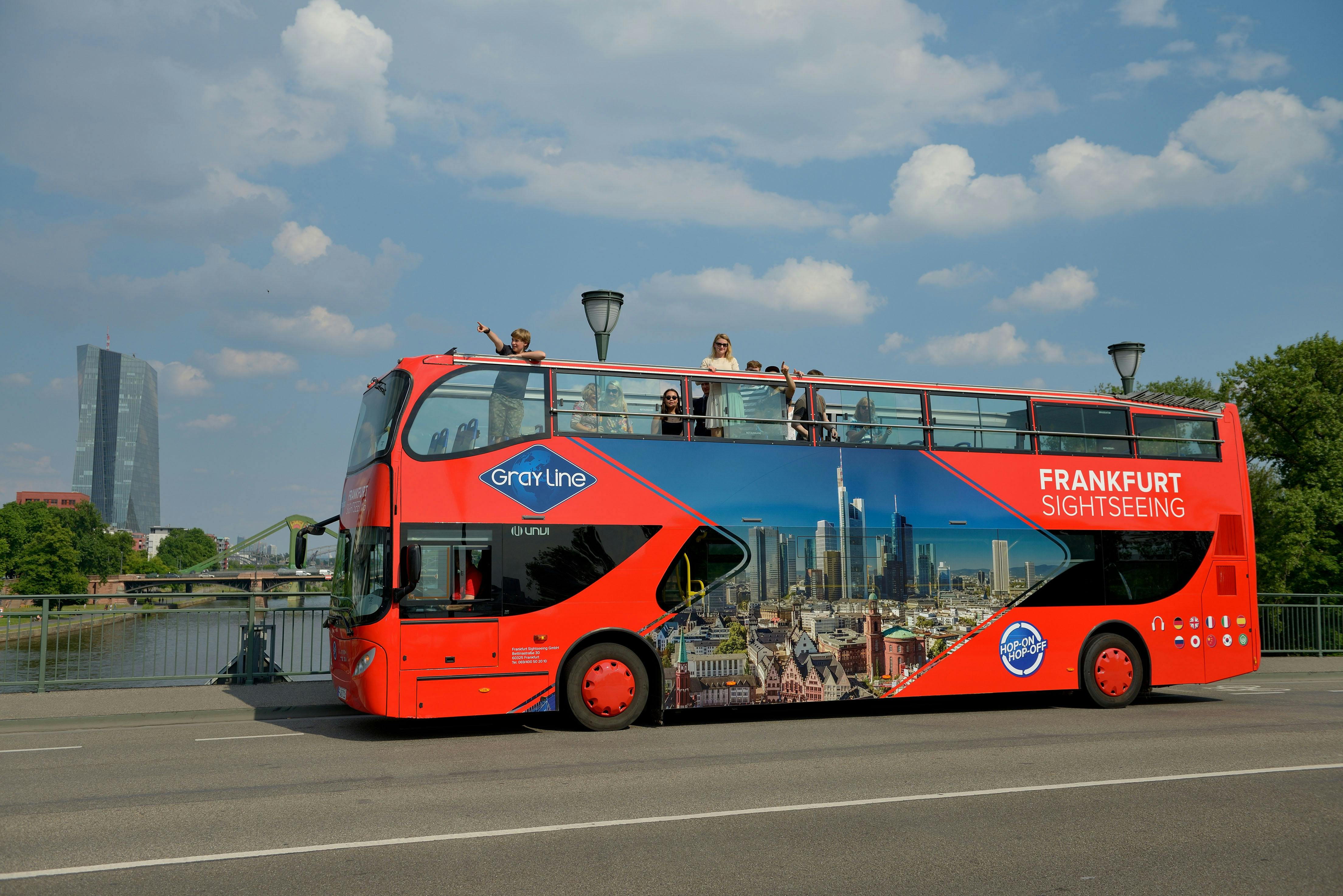 Tour expresso de Frankfurt de ônibus