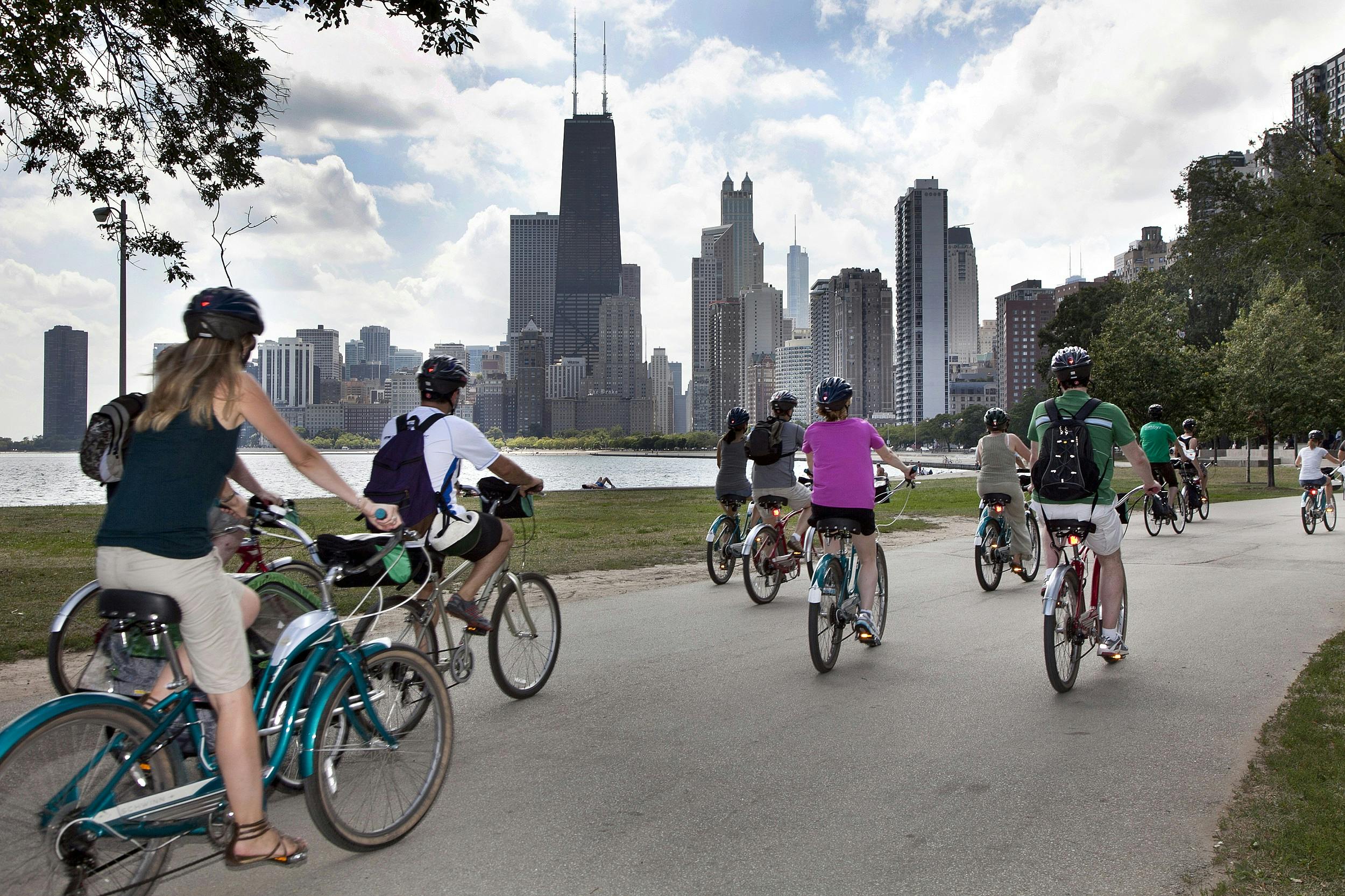 Noleggio bici per l'intera giornata a Chicago